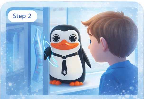 Fridge door open reminder